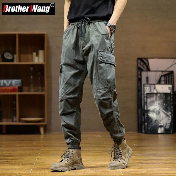 men's pants brother wang 2021 autumn armygreen overalls loose pocket design drawstring cotton cargo casual male brand, Black
men's pants brother wang 2021 autumn armygreen overalls loose pocket design drawstring cotton cargo casual male brand, Black