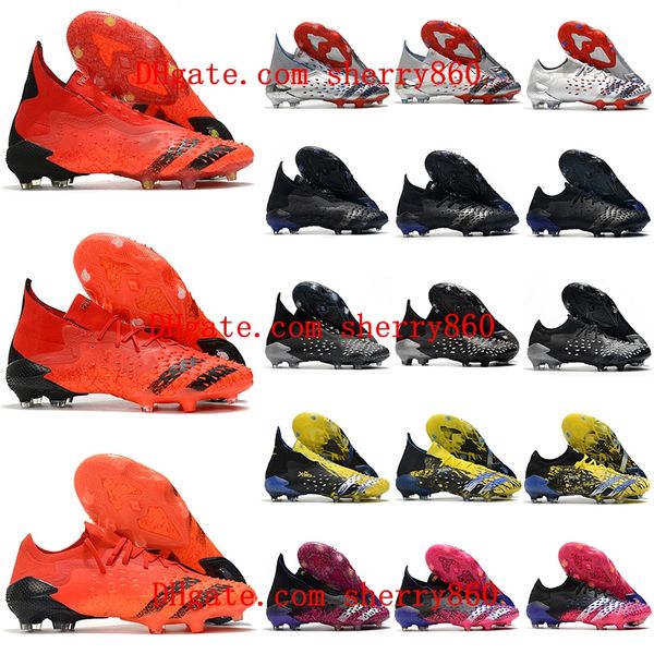 2021 mens soccer shoes predator freak + fg freak.1 high ankle low cleats firm ground football boots
2021 mens soccer shoes predator freak + fg freak.1 high ankle low cleats firm ground football boots