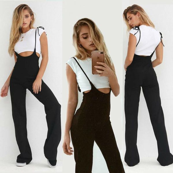 women's jumpsuits & rompers black high waist wide leg pants casual lace up overalls women pant 2021 summer fashion flare trousers, Black;white
women's jumpsuits & rompers black high waist wide leg pants casual lace up overalls women pant 2021 summer fashion flare trousers, Black;white