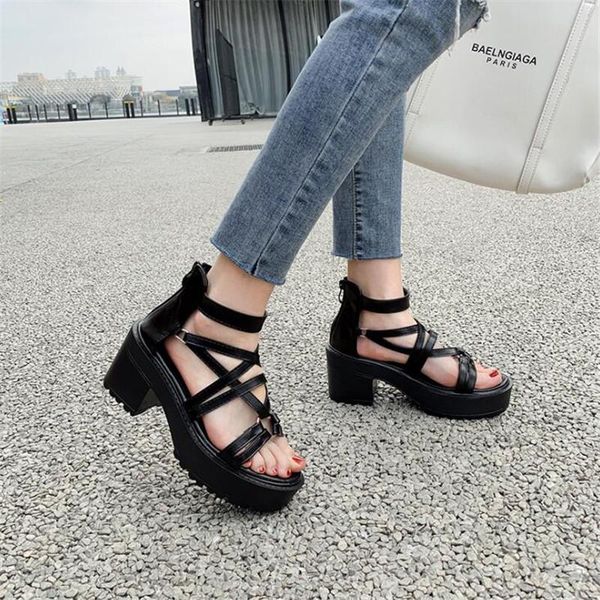 fashion star punk gothic shoes women platform chunky heels sandals 2021 summer back zipper drop dress, Black
fashion star punk gothic shoes women platform chunky heels sandals 2021 summer back zipper drop dress, Black