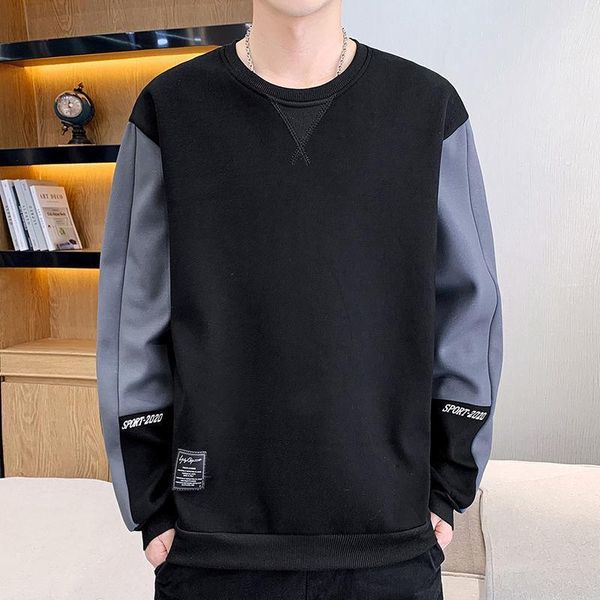 weiyi men's long sleeve t-shirt spring and autumn 2021 korean fashion loose clothing for young people hoodies & sweatshirts, Black
weiyi men's long sleeve t-shirt spring and autumn 2021 korean fashion loose clothing for young people hoodies & sweatshirts, Black