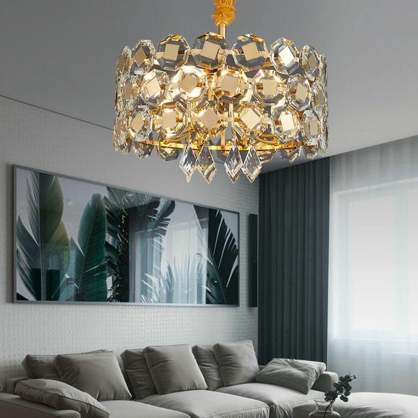 light luxury crystal chandelier living room lamp bedroom atmosphere modern minimalist lighting restaurant chandeliers
light luxury crystal chandelier living room lamp bedroom atmosphere modern minimalist lighting restaurant chandeliers