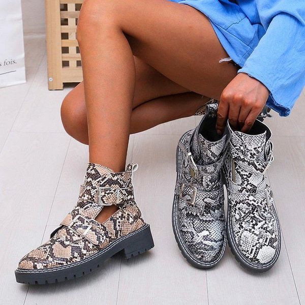 boots square heel round toe ankle women leopard buckle casual shoes woman low-heeled non-slip fashion mujer size35-43, Black
boots square heel round toe ankle women leopard buckle casual shoes woman low-heeled non-slip fashion mujer size35-43, Black