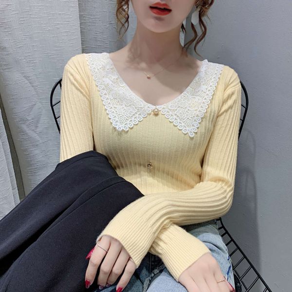 women's sweaters tees sweater autumn thin knitwear with long sleeves for women {category} 1x21, White;black
women's sweaters tees sweater autumn thin knitwear with long sleeves for women {category} 1x21, White;black