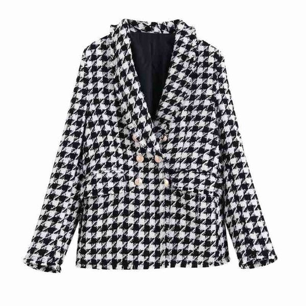 fashion houndstooth women jackets autumn casual button-fly ladies coats loose female jacket pockets girls chic coat 210527, White;black
fashion houndstooth women jackets autumn casual button-fly ladies coats loose female jacket pockets girls chic coat 210527, White;black