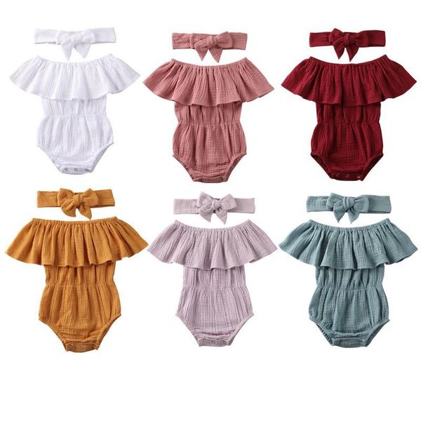 summer born infant kids baby girls rompers clothes princess ruffle solid toddler jumpsuit+headband 2pcs outfits jumpsuits, Blue
summer born infant kids baby girls rompers clothes princess ruffle solid toddler jumpsuit+headband 2pcs outfits jumpsuits, Blue