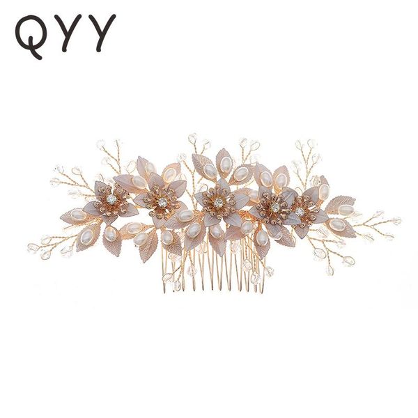 hair clips & barrettes qyy fashion pearl comb for women gold color bridal wedding accessories jewelry prom bride headpiece gifts, Golden;silver
hair clips & barrettes qyy fashion pearl comb for women gold color bridal wedding accessories jewelry prom bride headpiece gifts, Golden;silver
