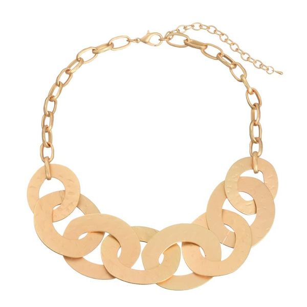chokers 2021 fashion gold color accessories pendant necklace chain choker statement necklaces & pendants for women, Golden;silver
chokers 2021 fashion gold color accessories pendant necklace chain choker statement necklaces & pendants for women, Golden;silver