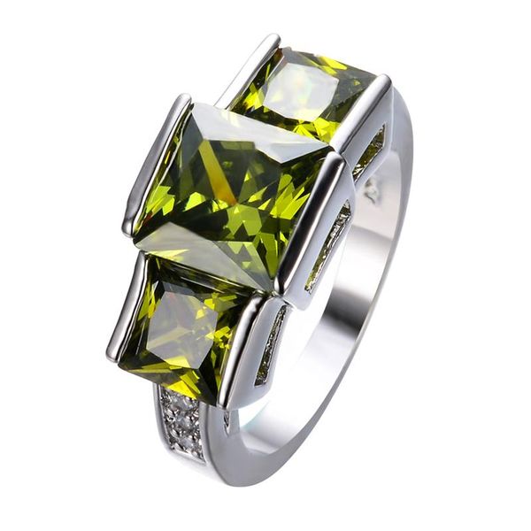 luxury princess cut peridot vintage jewelry olive green zircon wedding ring for women white gold filled engagement rings rw1293 cluster, Golden;silver
luxury princess cut peridot vintage jewelry olive green zircon wedding ring for women white gold filled engagement rings rw1293 cluster, Golden;silver