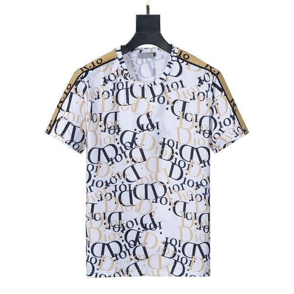 2022 men's cotton round neck men's t-shirt european and american fashion letter printed logo summer designer casual couple short s, White;black
2022 men's cotton round neck men's t-shirt european and american fashion letter printed logo summer designer casual couple short s, White;black