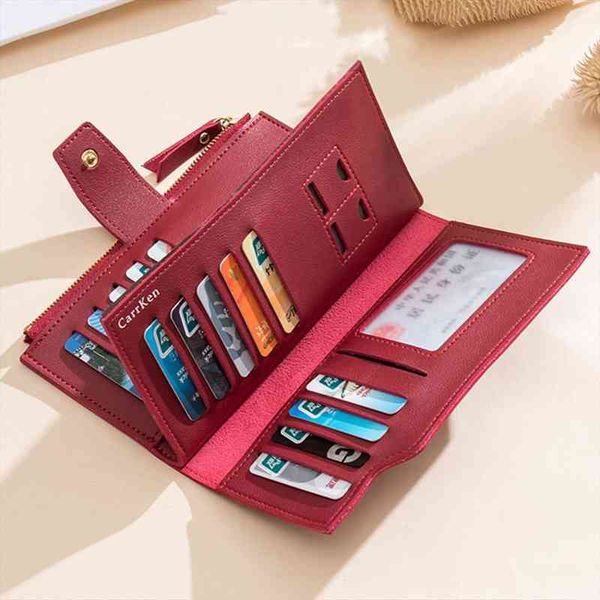 3 folder women wallet soft pu leather zipper wallets men long womens clutch hasp purse designer coin card holder purses, Red;black
3 folder women wallet soft pu leather zipper wallets men long womens clutch hasp purse designer coin card holder purses, Red;black