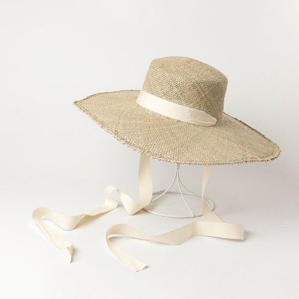 wide brim hats women noble temperament straw sun cap hat grace lady ornament protection from sunshine refined bikini accessory, Blue;gray
wide brim hats women noble temperament straw sun cap hat grace lady ornament protection from sunshine refined bikini accessory, Blue;gray