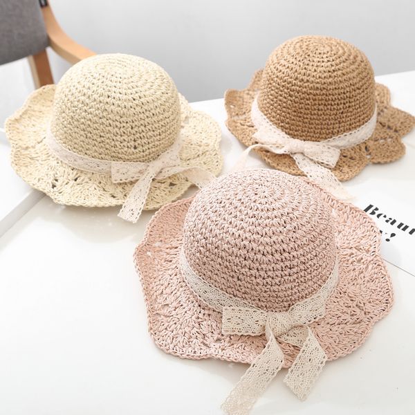 summer girl fisherman 1-2-3 years old children's grass bow sunshade hat 4 fresh sunscreen beach hat, Yellow
summer girl fisherman 1-2-3 years old children's grass bow sunshade hat 4 fresh sunscreen beach hat, Yellow