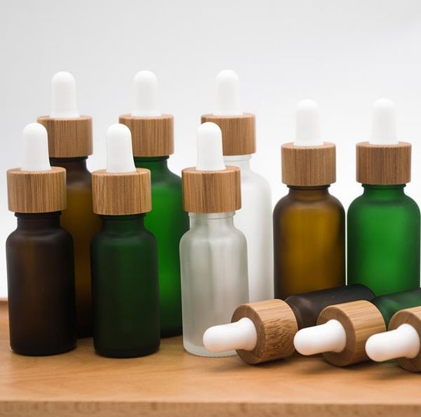 30ml frosted clear dropper bottle with bamboo lid cap essential oil glass bottles frost green perfume vials sn256 storage & jars
30ml frosted clear dropper bottle with bamboo lid cap essential oil glass bottles frost green perfume vials sn256 storage & jars