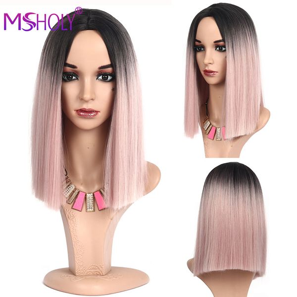 ombre blonde pink brown wig straight hair wig short bob synthetic wigs for black white women heat resistant cosplay wig msholy
ombre blonde pink brown wig straight hair wig short bob synthetic wigs for black white women heat resistant cosplay wig msholy