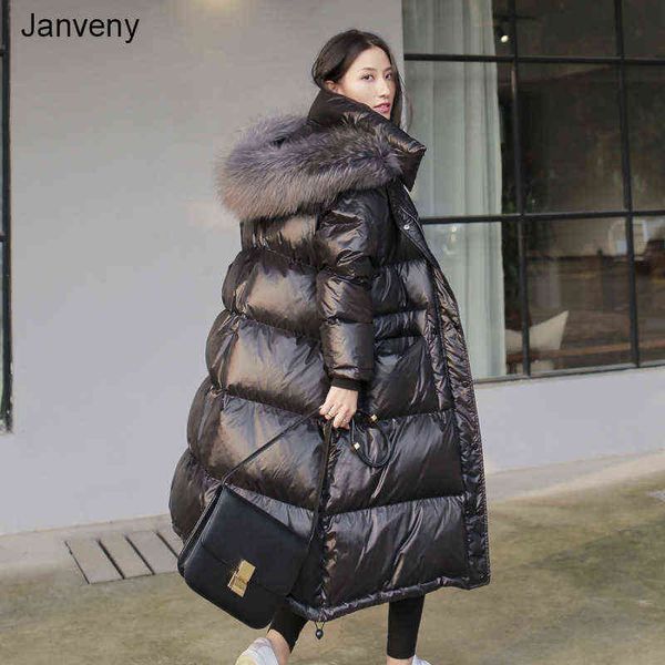 women's down jacket janveny 2022 long down jacket women winter black loose real raccoon fur hooded fashion waterproof female duck puffe
women's down jacket janveny 2022 long down jacket women winter black loose real raccoon fur hooded fashion waterproof female duck puffe