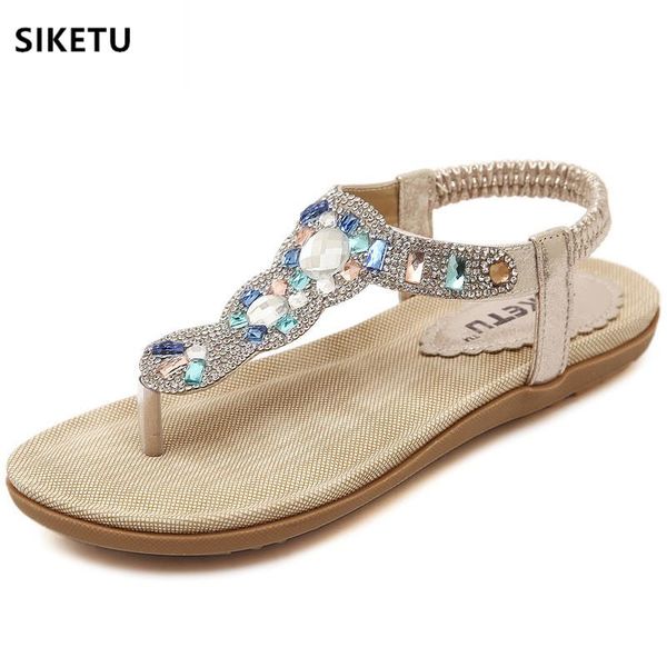 summer colourful crystal sandals women t-strap flip flops thong designer elastic band ladies beach casual sandal shoes, Black
summer colourful crystal sandals women t-strap flip flops thong designer elastic band ladies beach casual sandal shoes, Black