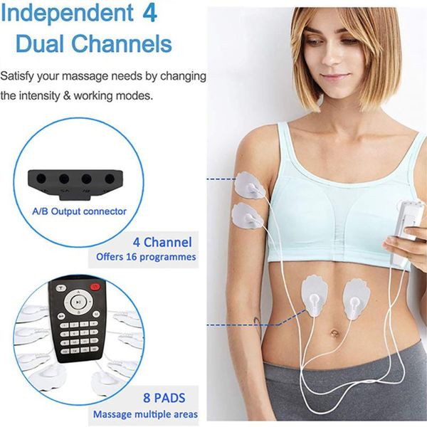 electric herald tens machine pain relief acupuncture body massage relax digital therapy massager with acupoint map massagers
electric herald tens machine pain relief acupuncture body massage relax digital therapy massager with acupoint map massagers