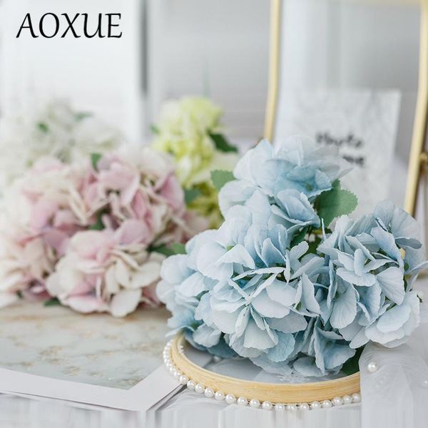 decorative flowers & wreaths 1 pc high-end 6 branches 8 colors fresh simulation hydrangea fake flower bouquet silk home living room wedding
decorative flowers & wreaths 1 pc high-end 6 branches 8 colors fresh simulation hydrangea fake flower bouquet silk home living room wedding