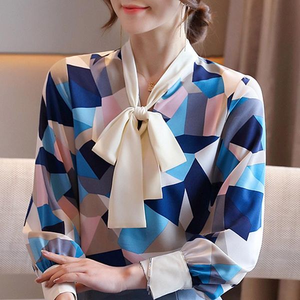 blusas mujer de moda 2021 blouse women bow v-neck print chiffon shirt blouses long sleeve shirts d415 women's &, White
blusas mujer de moda 2021 blouse women bow v-neck print chiffon shirt blouses long sleeve shirts d415 women's &, White
