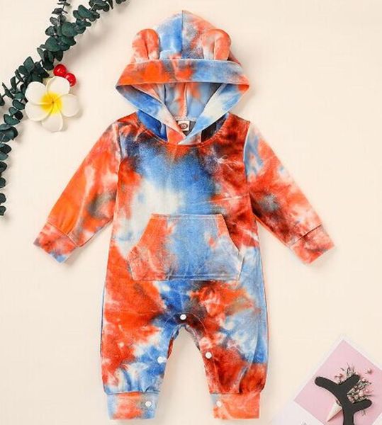 cute toddler baby girl boy tie dye print rompers autumn winter clothes long sleeve one piece pocket hoodie jumpsuit clothing jumpsuits, Blue
cute toddler baby girl boy tie dye print rompers autumn winter clothes long sleeve one piece pocket hoodie jumpsuit clothing jumpsuits, Blue