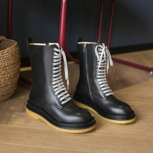 boots qzyerai riding genuine leather female european women's autumn winter head layer cowhide shoes 8cz3, Black
boots qzyerai riding genuine leather female european women's autumn winter head layer cowhide shoes 8cz3, Black