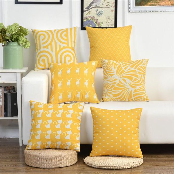 45x45cm geometric animal pattern cushion cover home sofa decor linen cotton throw pillowcase yellow bed decoration cushions cushion/decorati
45x45cm geometric animal pattern cushion cover home sofa decor linen cotton throw pillowcase yellow bed decoration cushions cushion/decorati