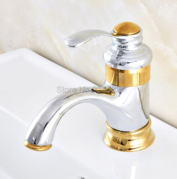 gold chrome brass deck mounted bathroom basin mixer faucets cold water faucet single handle washing vessel sink taps lnf302
gold chrome brass deck mounted bathroom basin mixer faucets cold water faucet single handle washing vessel sink taps lnf302
