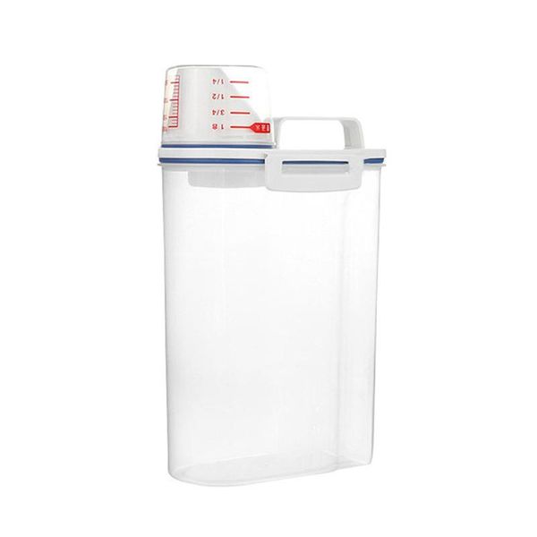 storage bottles & jars kkmoon 2l rice container with measuring cup transparent sealed containers for grain cereal in kitchen
storage bottles & jars kkmoon 2l rice container with measuring cup transparent sealed containers for grain cereal in kitchen