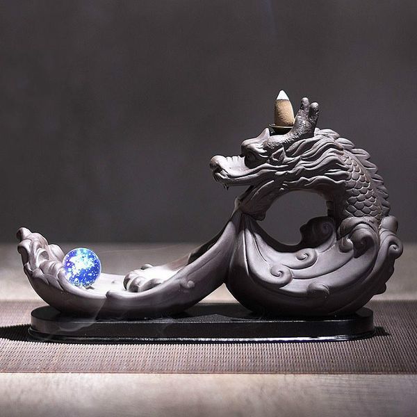 fragrance lamps backflow incense burner dragon led colorful zen ornaments lucky ceramic crafts base for home decor smell removing tool
fragrance lamps backflow incense burner dragon led colorful zen ornaments lucky ceramic crafts base for home decor smell removing tool