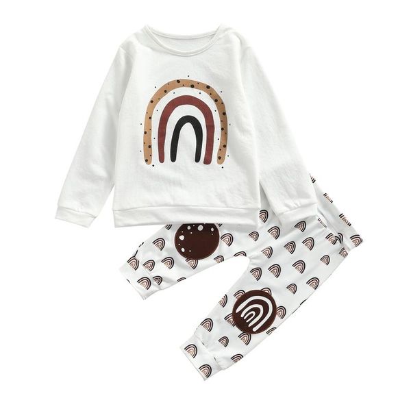 clothing sets citgeeautumn kids boys clothes set t-shirt trousers suit rainbow printing long sleeve pants spring, White
clothing sets citgeeautumn kids boys clothes set t-shirt trousers suit rainbow printing long sleeve pants spring, White