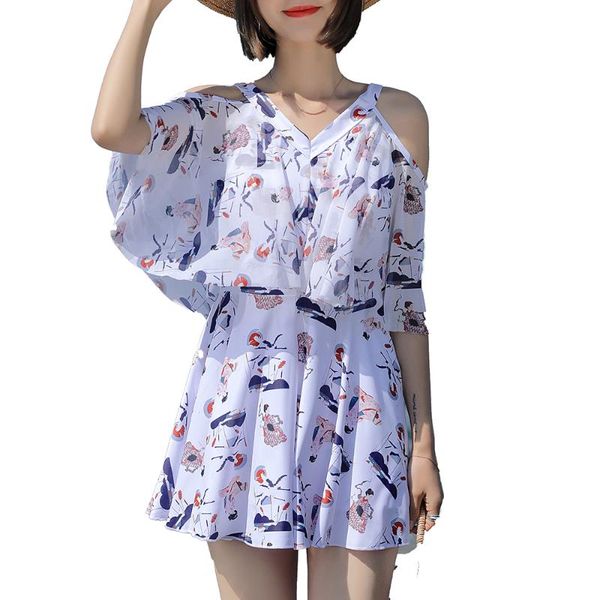 women's v neck swim dress swimsuit one-pieces cover up swimwear with off the shoulder quick dry bathing suit one-piece suits 
women's v neck swim dress swimsuit one-pieces cover up swimwear with off the shoulder quick dry bathing suit one-piece suits