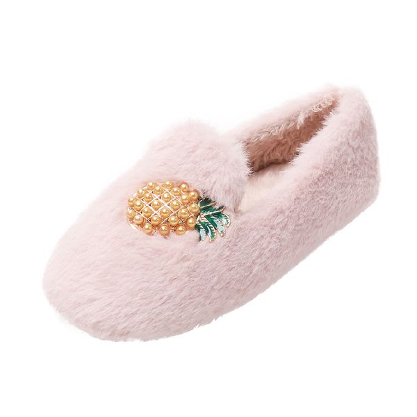 2021 Winter Fur Shoes For Children Cute Pineapple Little Girls Flat Shoes Kid Loafer Fur Warm Toddler Girls Flats Size 24-34, Pink
2021 Winter Fur Shoes For Children Cute Pineapple Little Girls Flat Shoes Kid Loafer Fur Warm Toddler Girls Flats Size 24-34, Pink