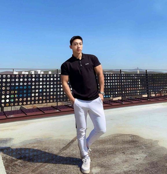 cotton men's polo shirt, fashion casual short sve t-shirt, solid color, work and busins, summer novelty, 2021, White;black
cotton men's polo shirt, fashion casual short sve t-shirt, solid color, work and busins, summer novelty, 2021, White;black