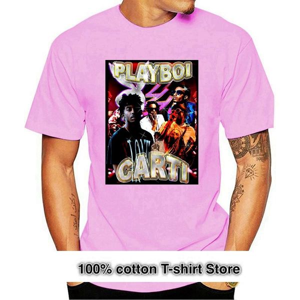 men's t-shirts playboi carti hip hop rap casual cotton clothes o-neck short sleeve, White;black
men's t-shirts playboi carti hip hop rap casual cotton clothes o-neck short sleeve, White;black