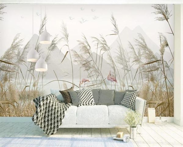 custom 3d self adhesive wallpaper home decoration modern simple reeds landscape tv background wall murals waterproof wallpapers
custom 3d self adhesive wallpaper home decoration modern simple reeds landscape tv background wall murals waterproof wallpapers