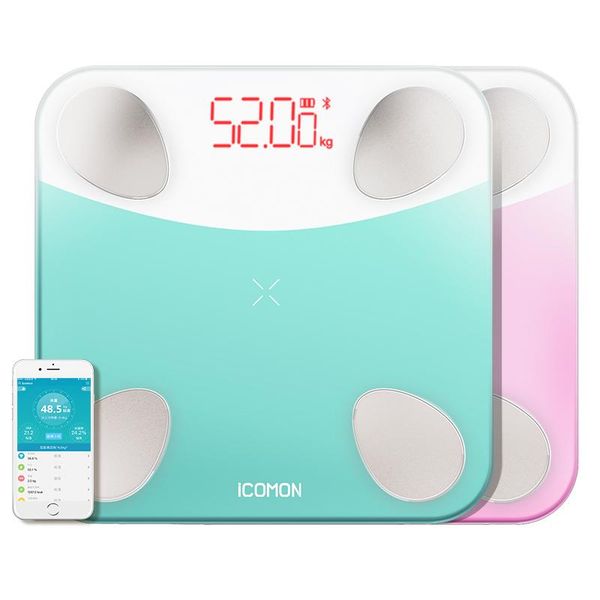 bathroom mini electronic floor scales fat clever body weight digital smart weegschaal ios 9.0 android 4.4 blue pink & kitchen 
bathroom mini electronic floor scales fat clever body weight digital smart weegschaal ios 9.0 android 4.4 blue pink & kitchen