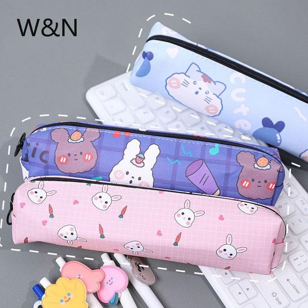 pencil bags 2021 kawaii bag high capacity pouch cute cartoon case korean stationery school supplies
pencil bags 2021 kawaii bag high capacity pouch cute cartoon case korean stationery school supplies