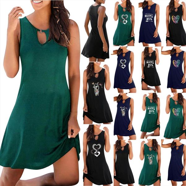 summer sleeveless o neck clothing womens dresses plus size hollow out slim mini daily vestidos mujer verano, Black;gray
summer sleeveless o neck clothing womens dresses plus size hollow out slim mini daily vestidos mujer verano, Black;gray