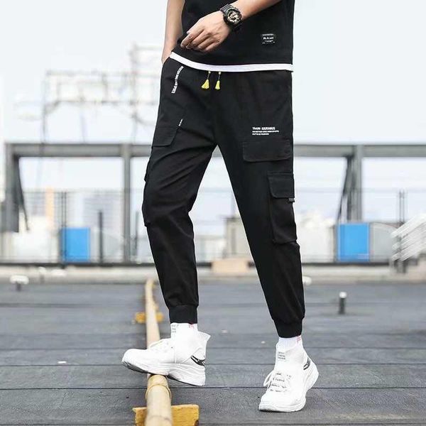 men's pants 2021 pockets cargo men color patchwork casual jogger fashion tactical trousers tide harajuku streetwear plus size xxxl 3xl, Black
men's pants 2021 pockets cargo men color patchwork casual jogger fashion tactical trousers tide harajuku streetwear plus size xxxl 3xl, Black