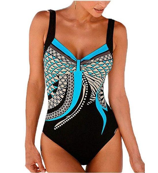 women's swimwear 2021 swimsuit sling vintage printed jumpsuit backless plus size bathing suits, White;black
women's swimwear 2021 swimsuit sling vintage printed jumpsuit backless plus size bathing suits, White;black