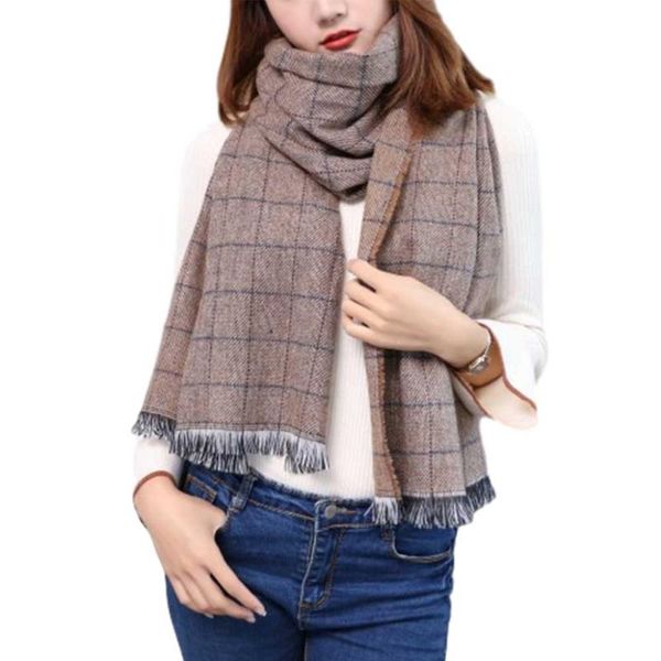 scarves 2021 autumn knitted spring winter men scarf plaid warm cashmere shawls women soft classic long tassels blanket, Blue;gray
scarves 2021 autumn knitted spring winter men scarf plaid warm cashmere shawls women soft classic long tassels blanket, Blue;gray