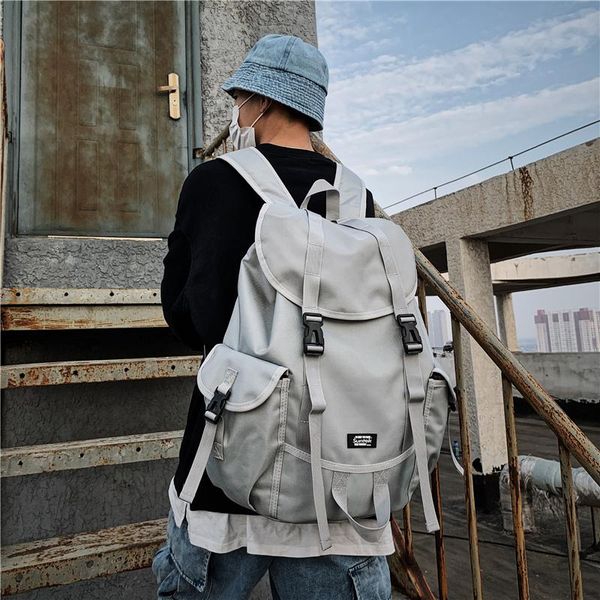 large bag backpack mutifunction high capacity canvas travel hiking solid color boys man sport bagpack rucksack
large bag backpack mutifunction high capacity canvas travel hiking solid color boys man sport bagpack rucksack