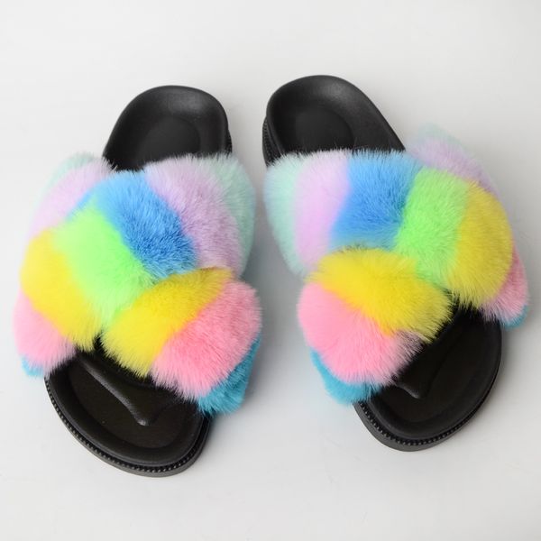 Furry Slippers Women Indoor Faux Fur Slides Female Fluffy Slippers Home Woman Shoes House Winter Flat Sandals 2021 New Arrival, X10
Furry Slippers Women Indoor Faux Fur Slides Female Fluffy Slippers Home Woman Shoes House Winter Flat Sandals 2021 New Arrival, X10