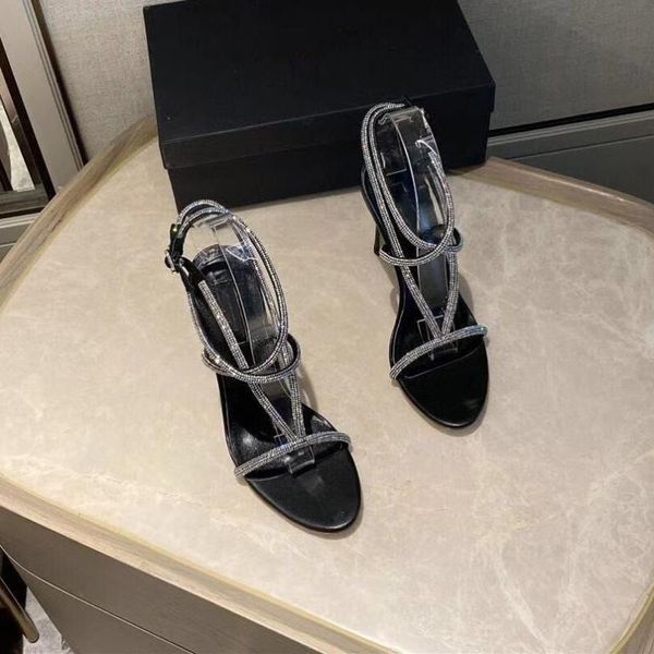 sandals comfortable square toe crystal thin heel shoes for women fashion summer, Black
sandals comfortable square toe crystal thin heel shoes for women fashion summer, Black