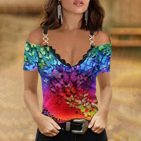 women's blouses & shirts 40# vintage print lace v-neck short sleeve off shoulder tank women casual loose elegant oversized shirt blusas, White
women's blouses & shirts 40# vintage print lace v-neck short sleeve off shoulder tank women casual loose elegant oversized shirt blusas, White