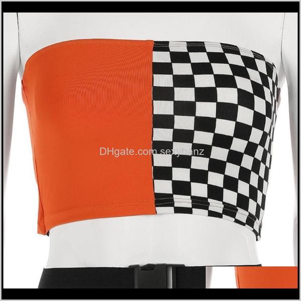 tanks camis & tees womens clothing apparel drop delivery 2021 buckle belt patchwork checkerboard strapless summer checkered crop wom, White
tanks camis & tees womens clothing apparel drop delivery 2021 buckle belt patchwork checkerboard strapless summer checkered crop wom, White
