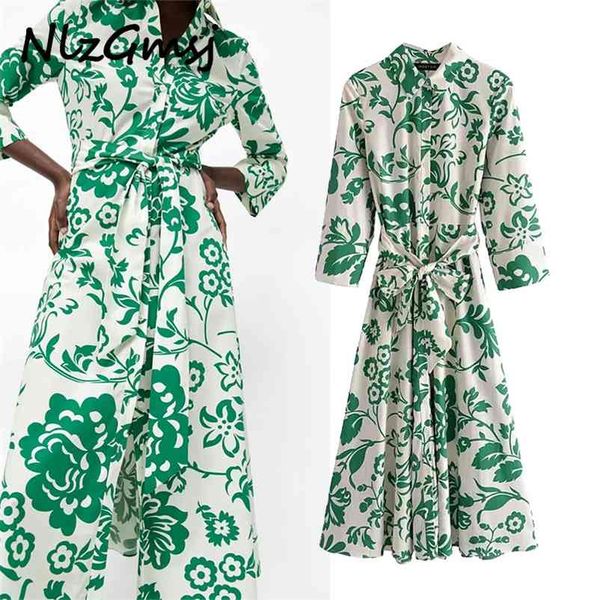dres fashion green floral print midi long sleeve ladies loose shirt 06 210628, Black;gray
dres fashion green floral print midi long sleeve ladies loose shirt 06 210628, Black;gray