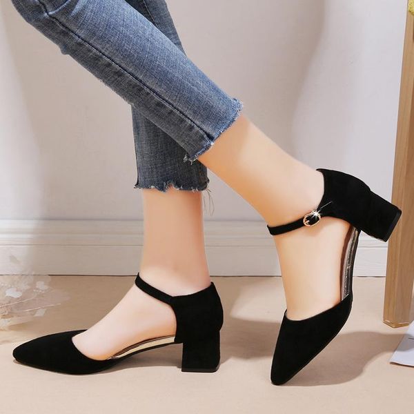 dress shoes 2021 summer women side with pointed toe pumps high heels boat wedding tenis feminino, Black
dress shoes 2021 summer women side with pointed toe pumps high heels boat wedding tenis feminino, Black