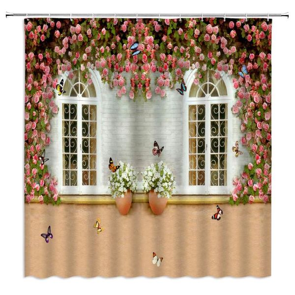 shower curtains rose wall curtain decor spring white window butterfly floral pattern bathroom polyester fabric machine washable
shower curtains rose wall curtain decor spring white window butterfly floral pattern bathroom polyester fabric machine washable